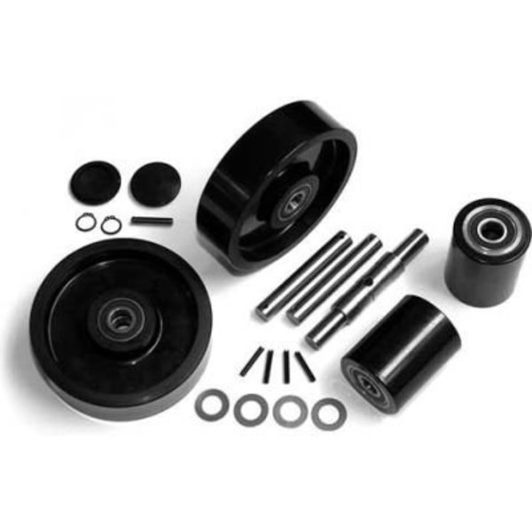 Gps - Generic Parts Service Complete Wheel Kit for Manual Pallet Jack GWK-UL-CK - Fits Ultra Model # UL 5500 GWK-UL-CK